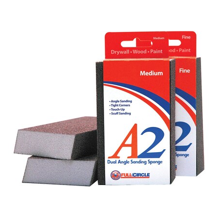 Full Circle SANDING SPONGE ANG MD 5"" A2-M36
